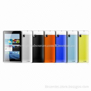7-inch Tablet PCs, MTK8382 Quad-core 1.3GHz, Built-in 3G/GPS/Bluetooth/FM, 3G Phone Calling, 1/8GB